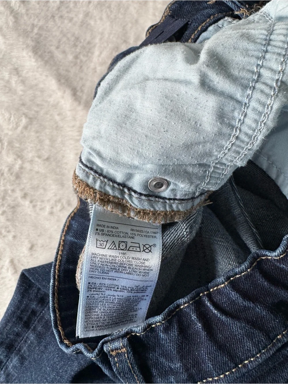 Old Navy boys  Indigo Straight Jeans size 10